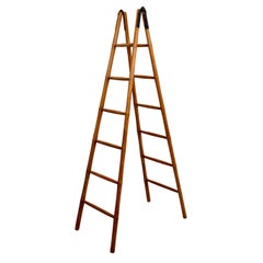 Vintage French Folding Quilt Ladder