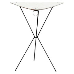 Mesa Plegable Francesa - Circa 1960, Fabricada en Francia por Diseñador Desconocido