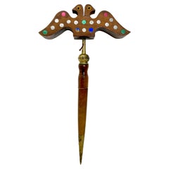 Scultura di uccelli di arte popolare francese