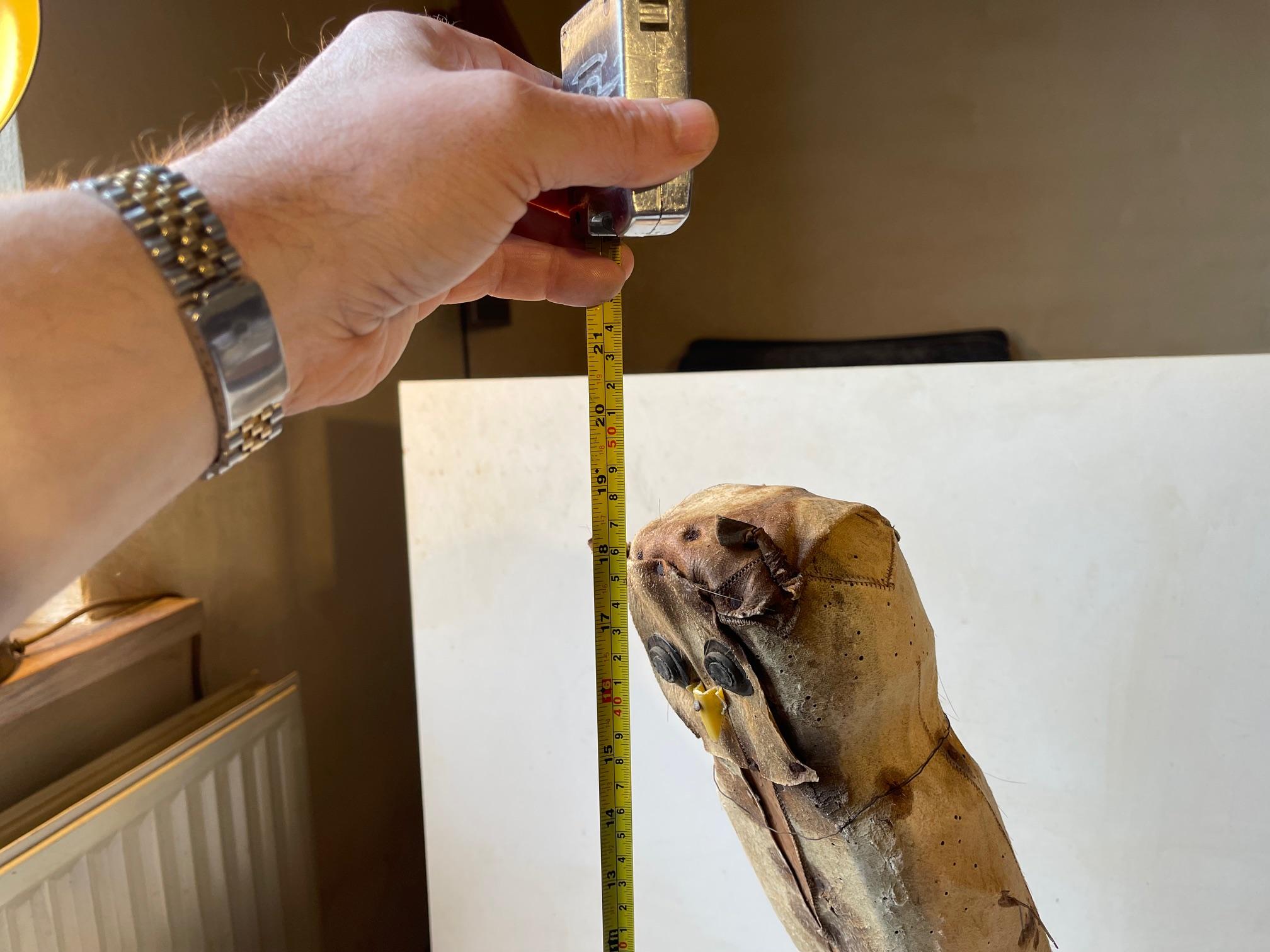 Esca di gufo di arte popolare francese - Spaventapasseri, anni '30 in vendita 2