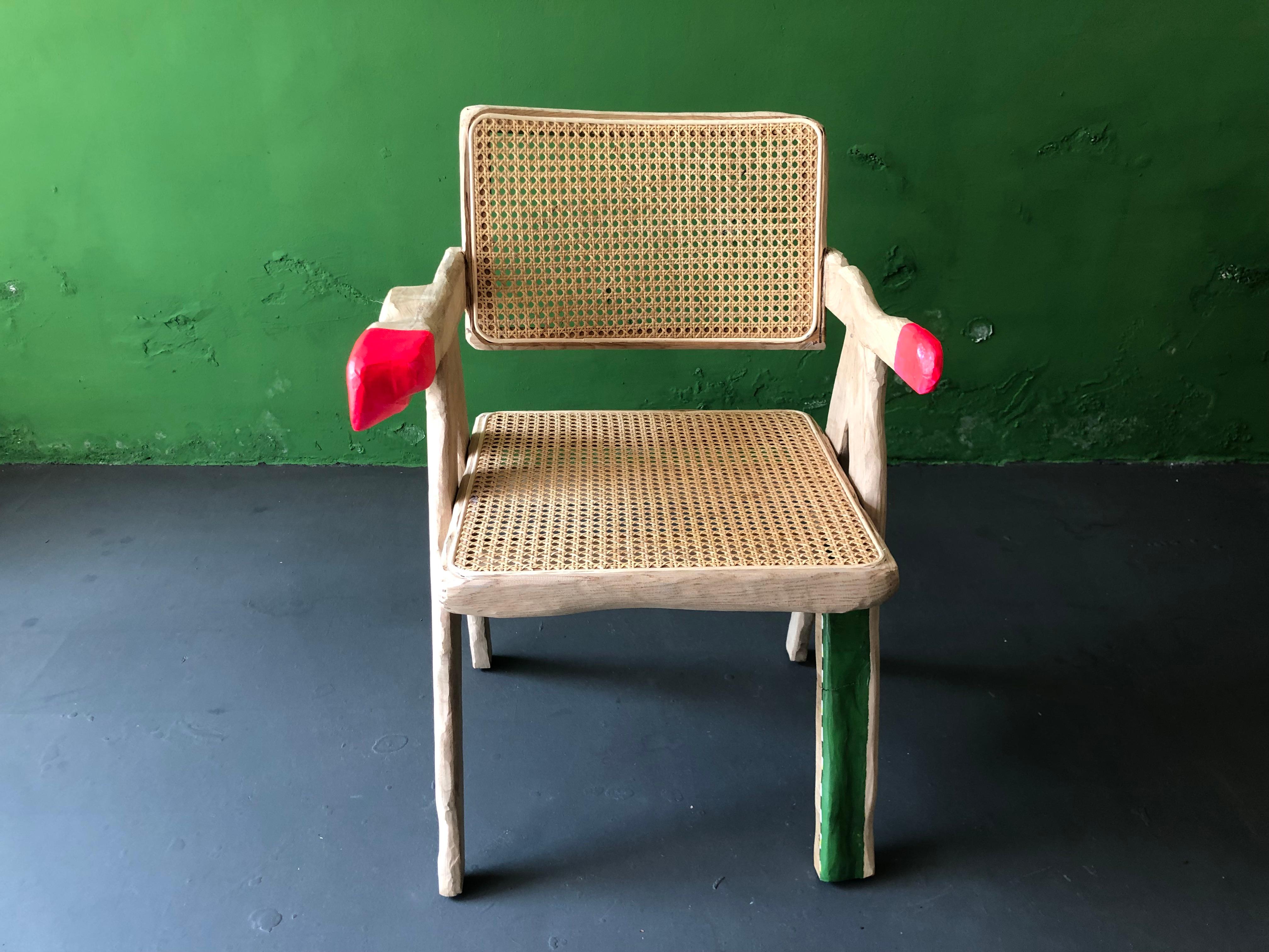 French Folk Singer Chair/ Jeannerett contemporized by Markus Friedrich Staab 9