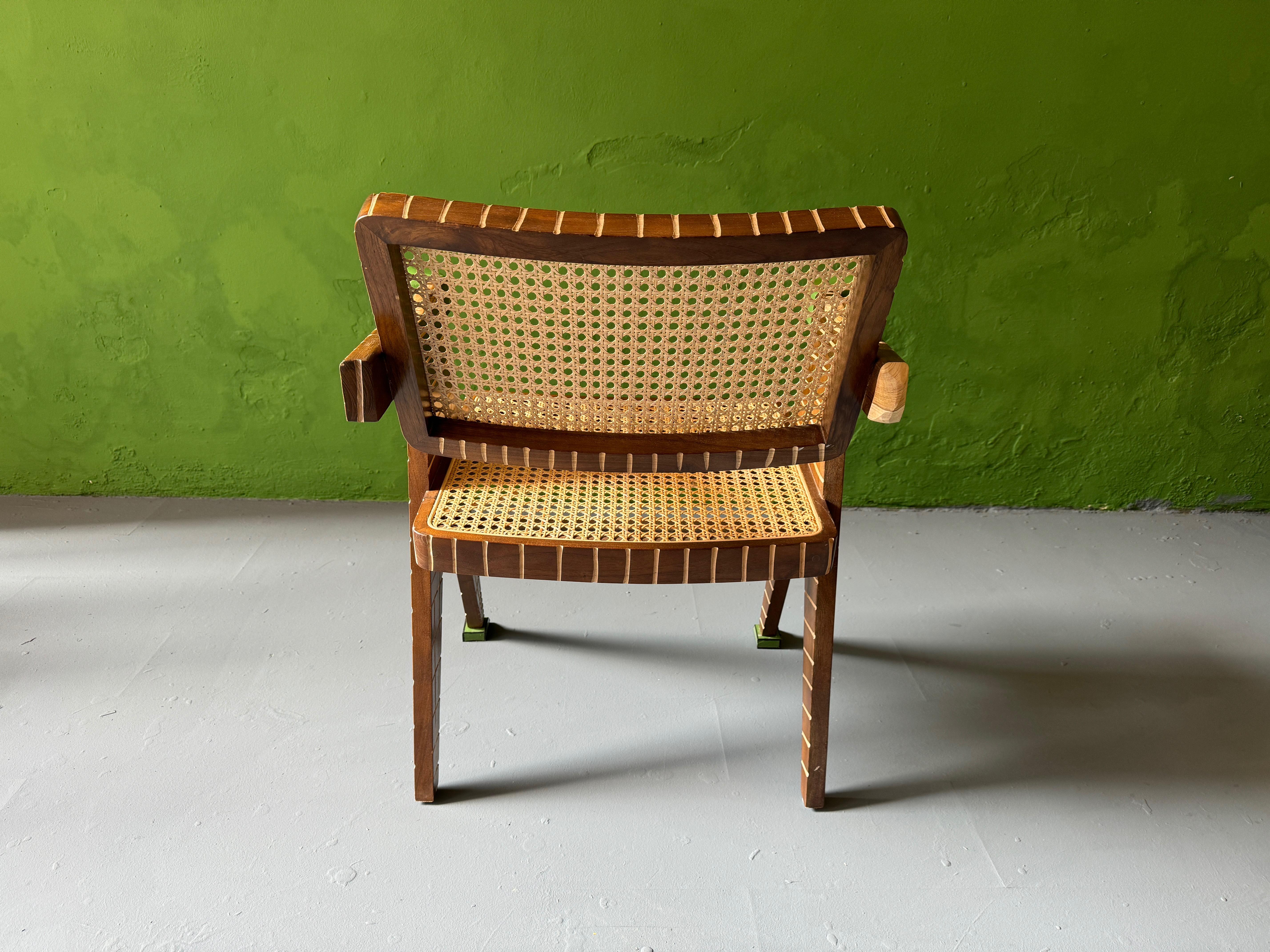 Lacquered French Folk Singer Chair, contemporized by Markus Friedrich Staab For Sale