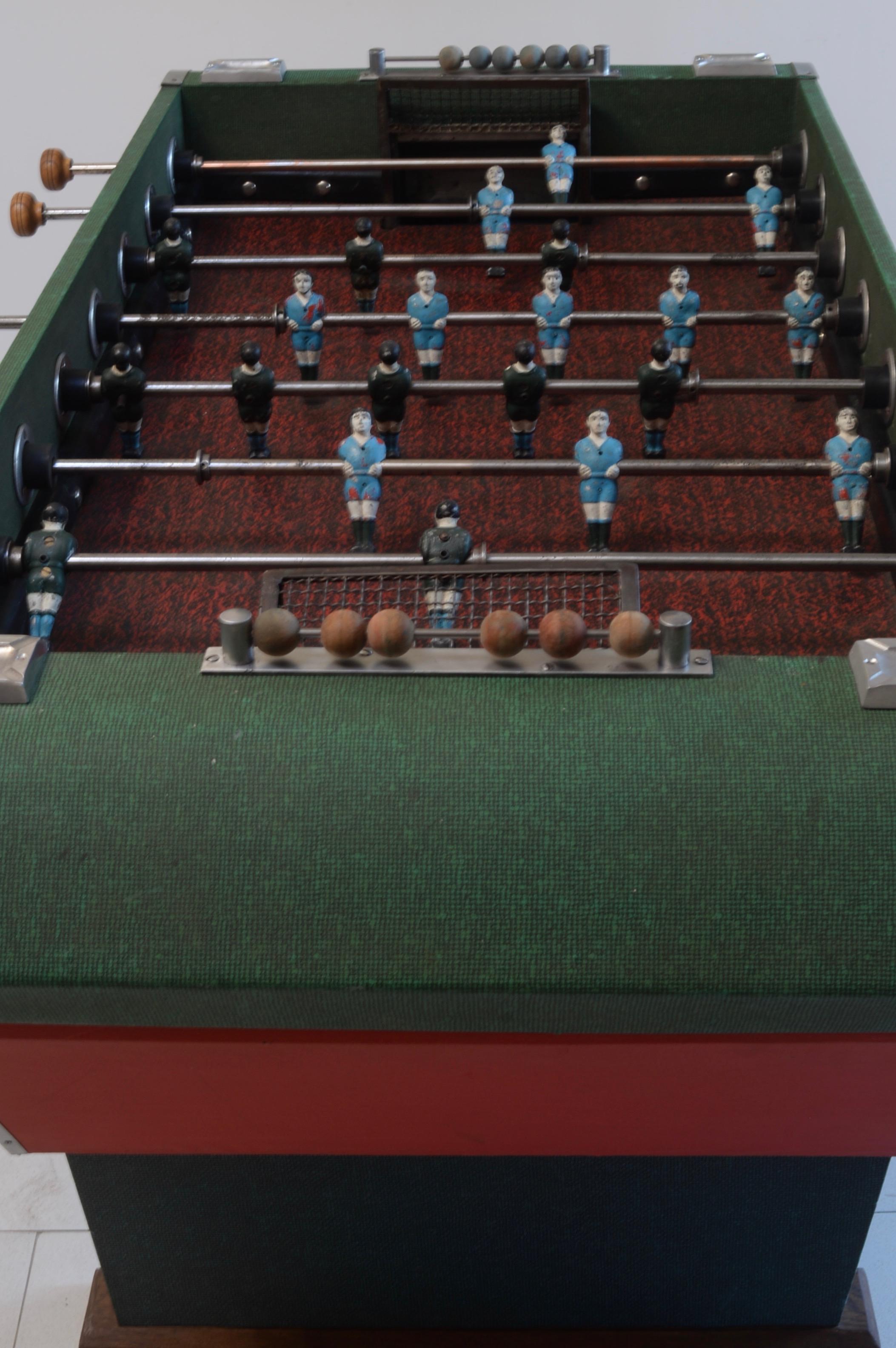 Mid-20th Century French Football/Babyfoot Football Table by Bussoz of Paris For Sale