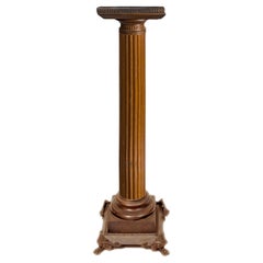 Französische geschmiedete Napoleon III.-Säule, 19. Jahrhundert