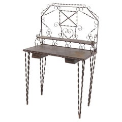 French Forged Wrought Iron Vanities Vanities Toilette