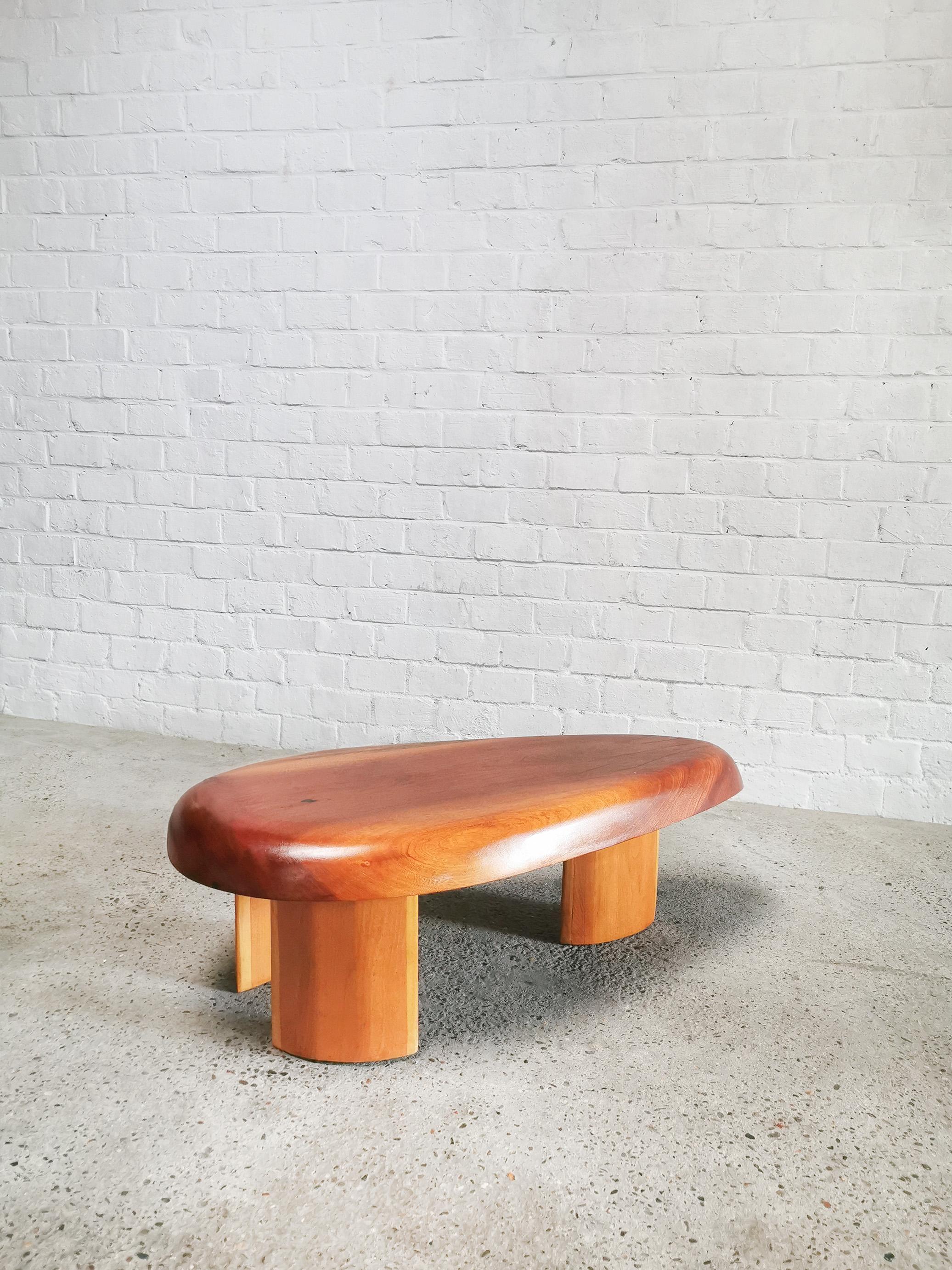 Mid-20th Century French 'Forme Libre' Coffee Table In The Style Of Charlotte Perriand, 1950's For Sale
