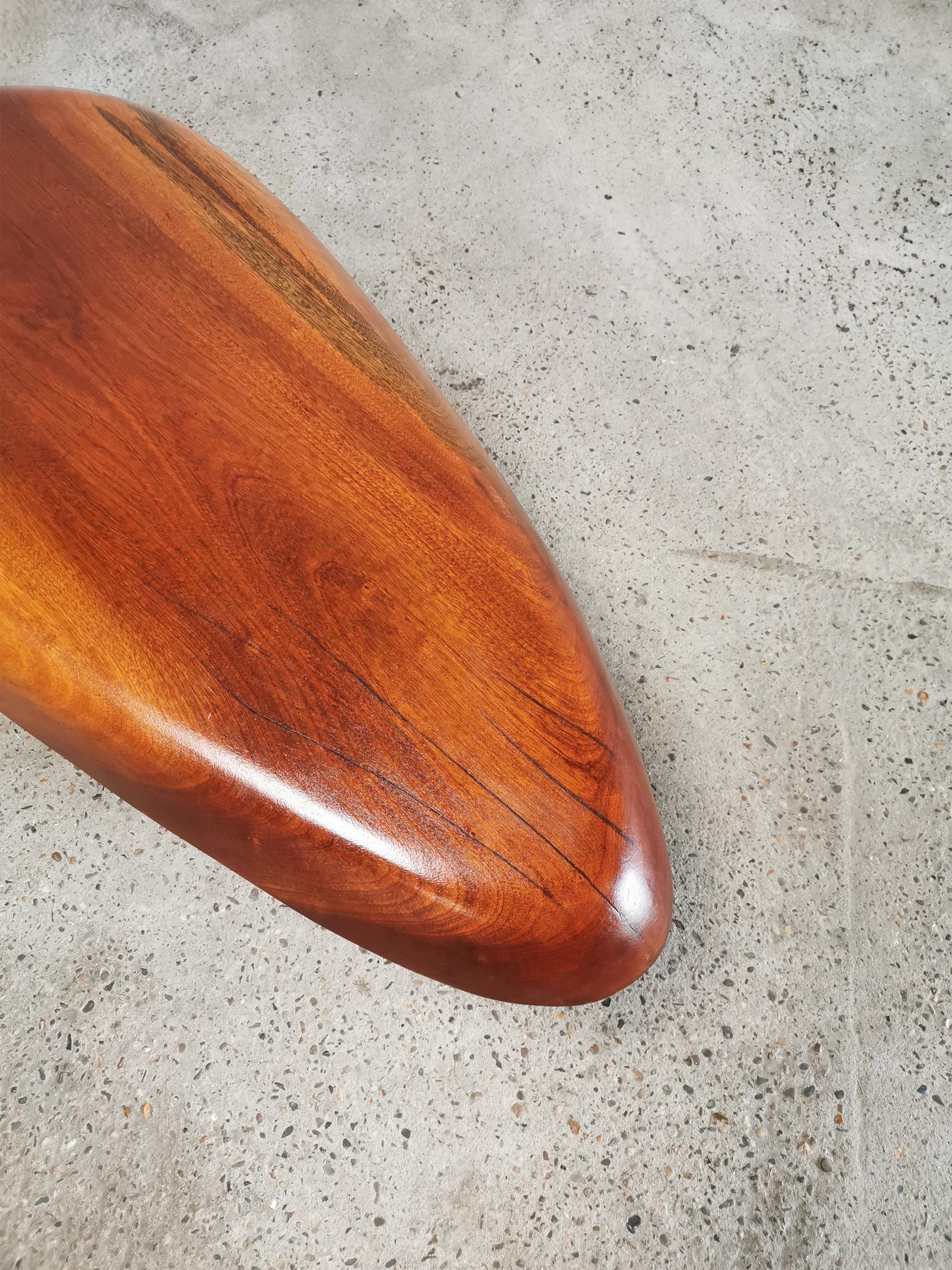 Milieu du XXe siècle Table basse libre dans le style de Charlotte Perriand, années 1950