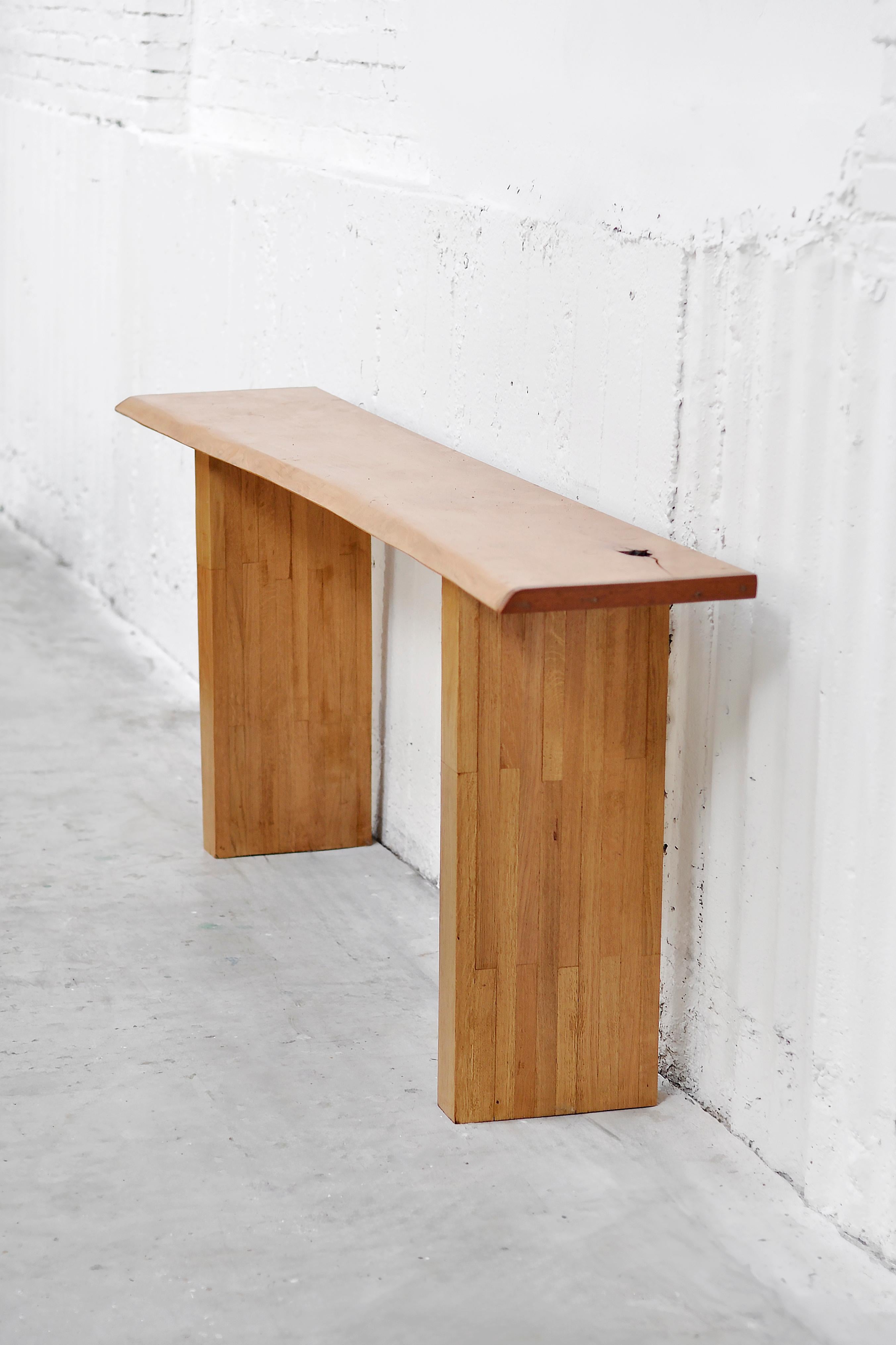 French 'Forme Libre' Console Table In The Style Of Charlotte Perriand For Sale 2