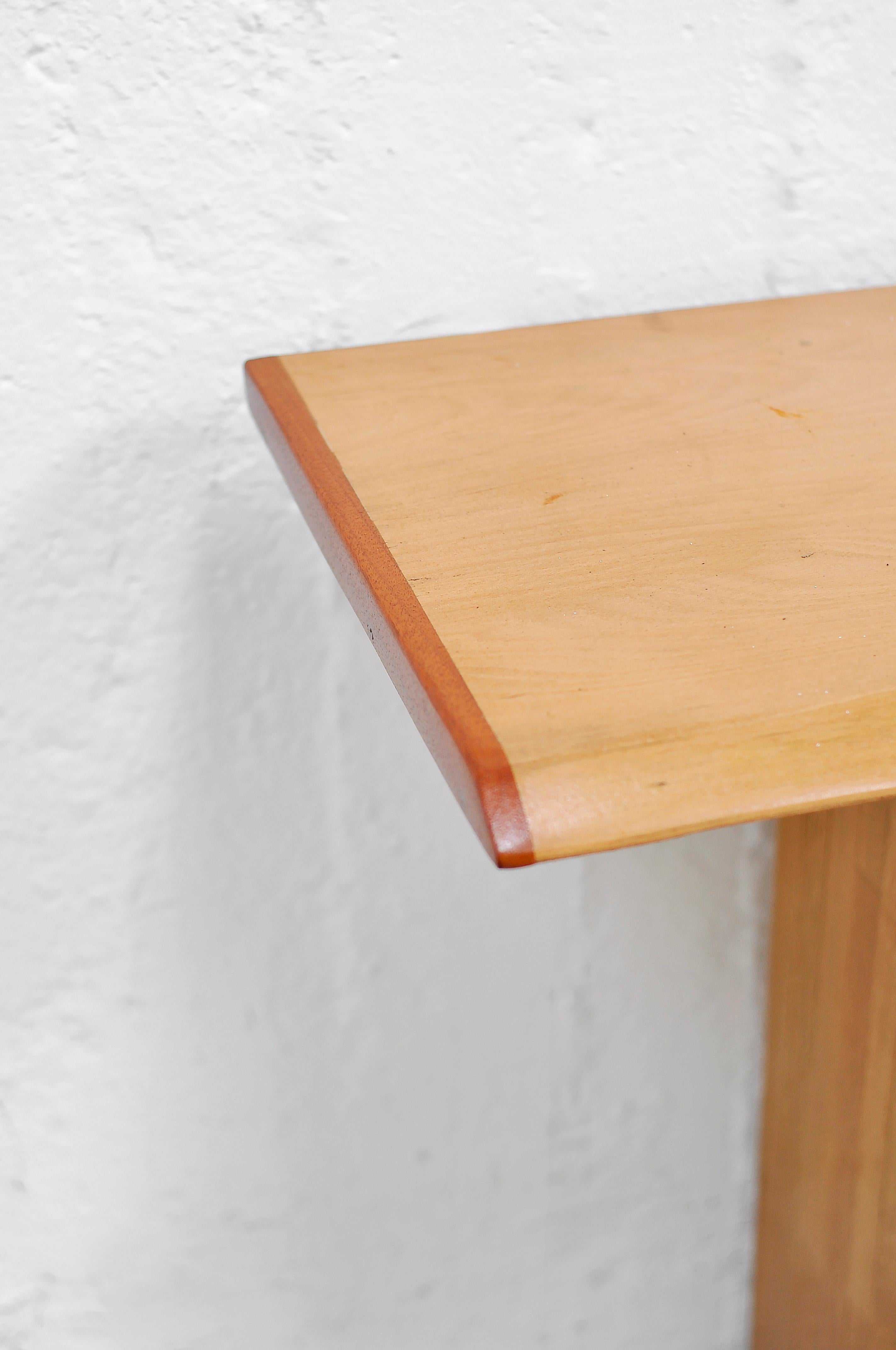 French 'Forme Libre' Console Table In The Style Of Charlotte Perriand For Sale 3