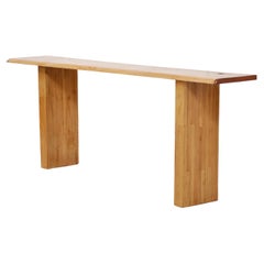 French 'Forme Libre' Console Table In The Style Of Charlotte Perriand