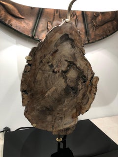 French Fossil Lamps
