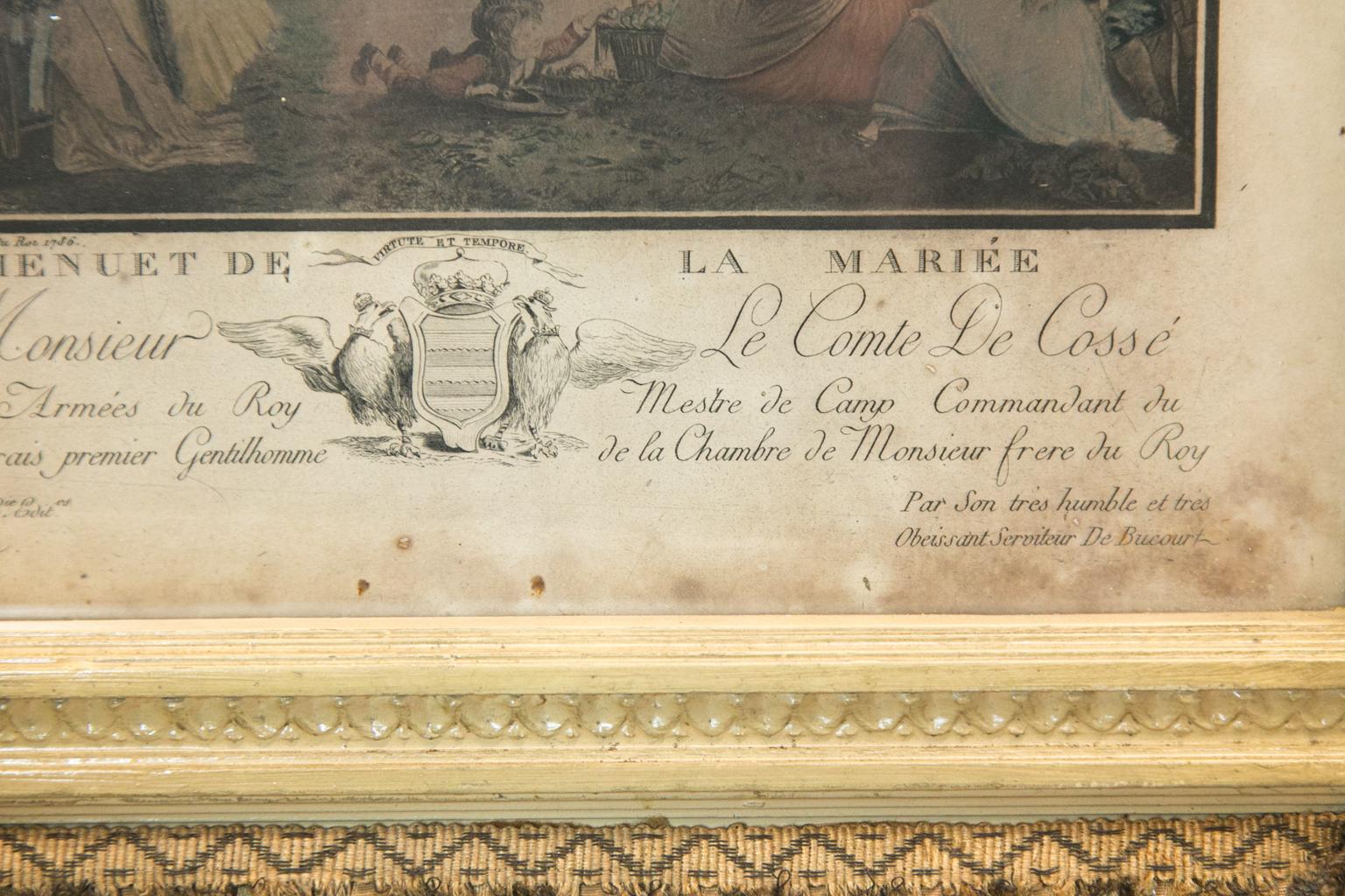 French Four Fold Carved Screen 2
