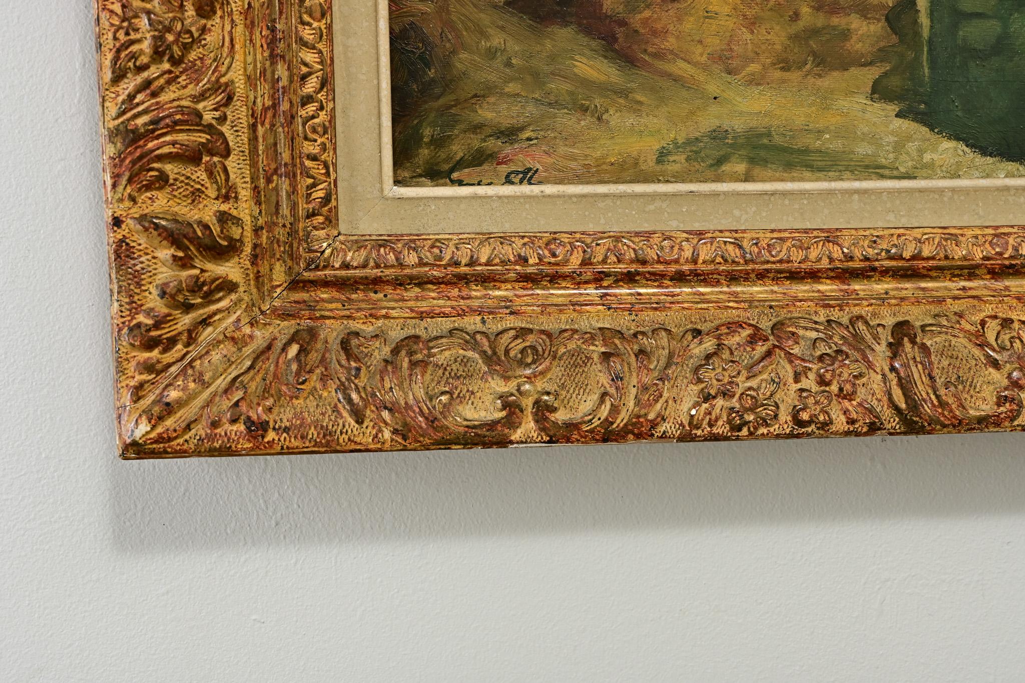 French Framed Landscape Painting 2