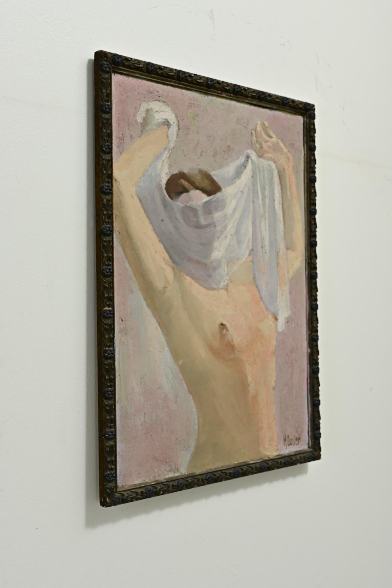 French Framed Painting of a Lady For Sale 1