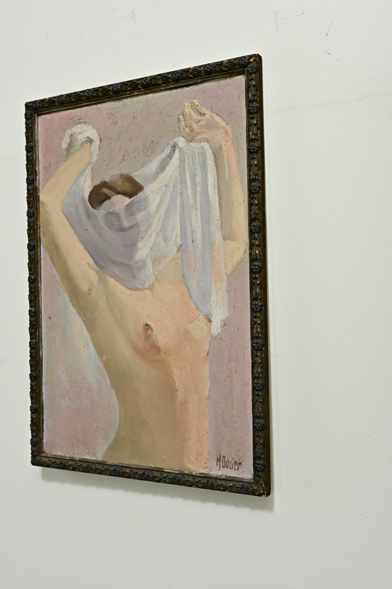 French Framed Painting of a Lady For Sale 2