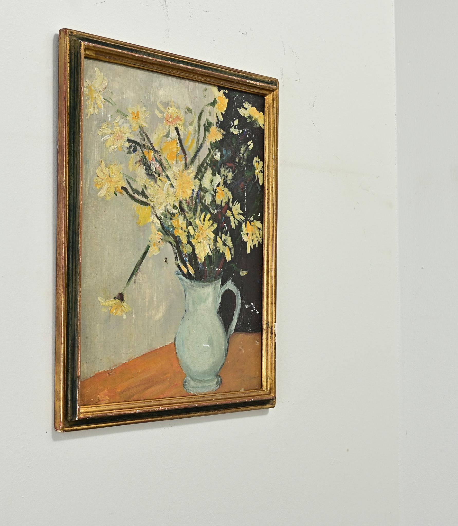 French Framed Still Life Painting In Good Condition In Baton Rouge, LA