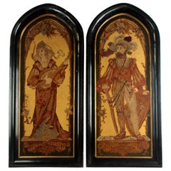 French Framed Tapestry Gobelins, Circa 1800