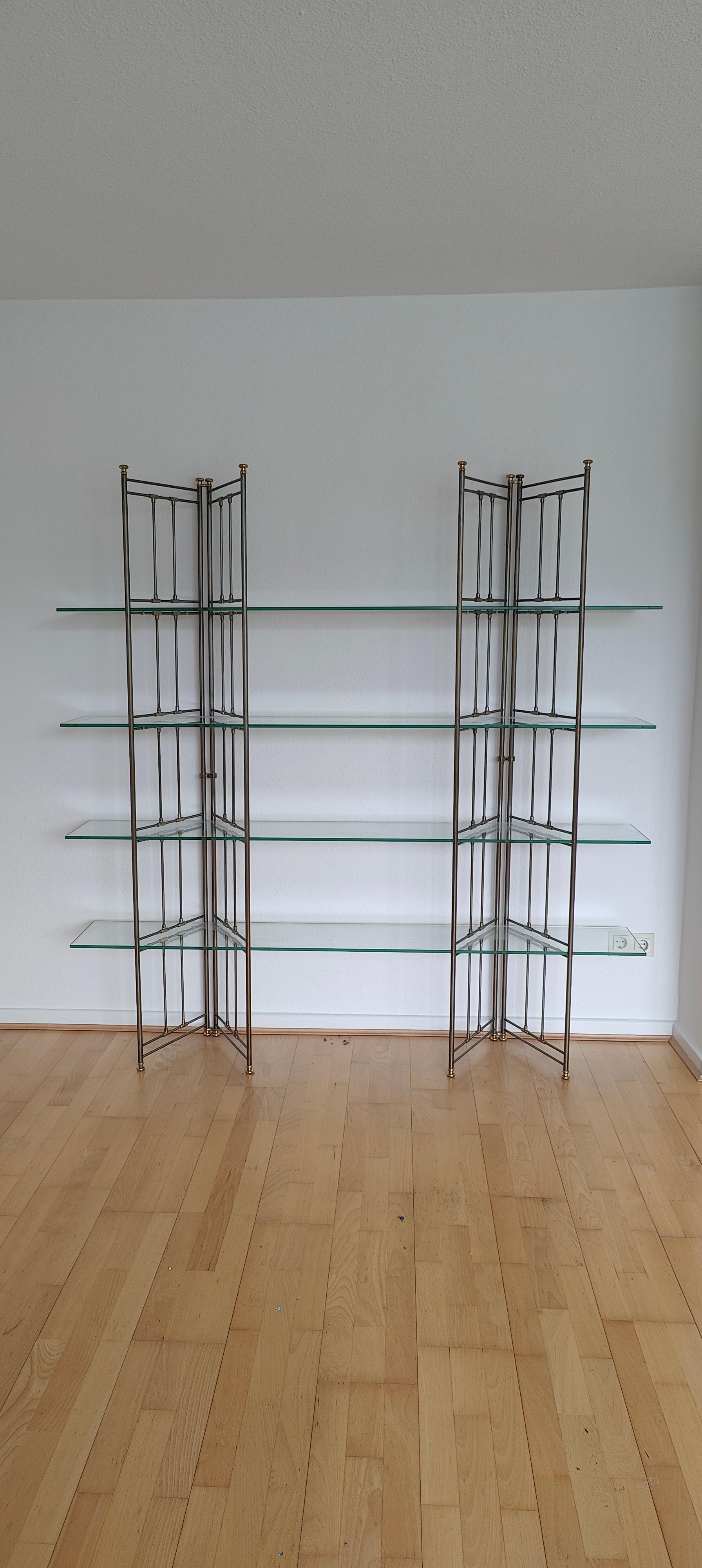 Late 20th Century french freestanding bicolour shelf For Sale