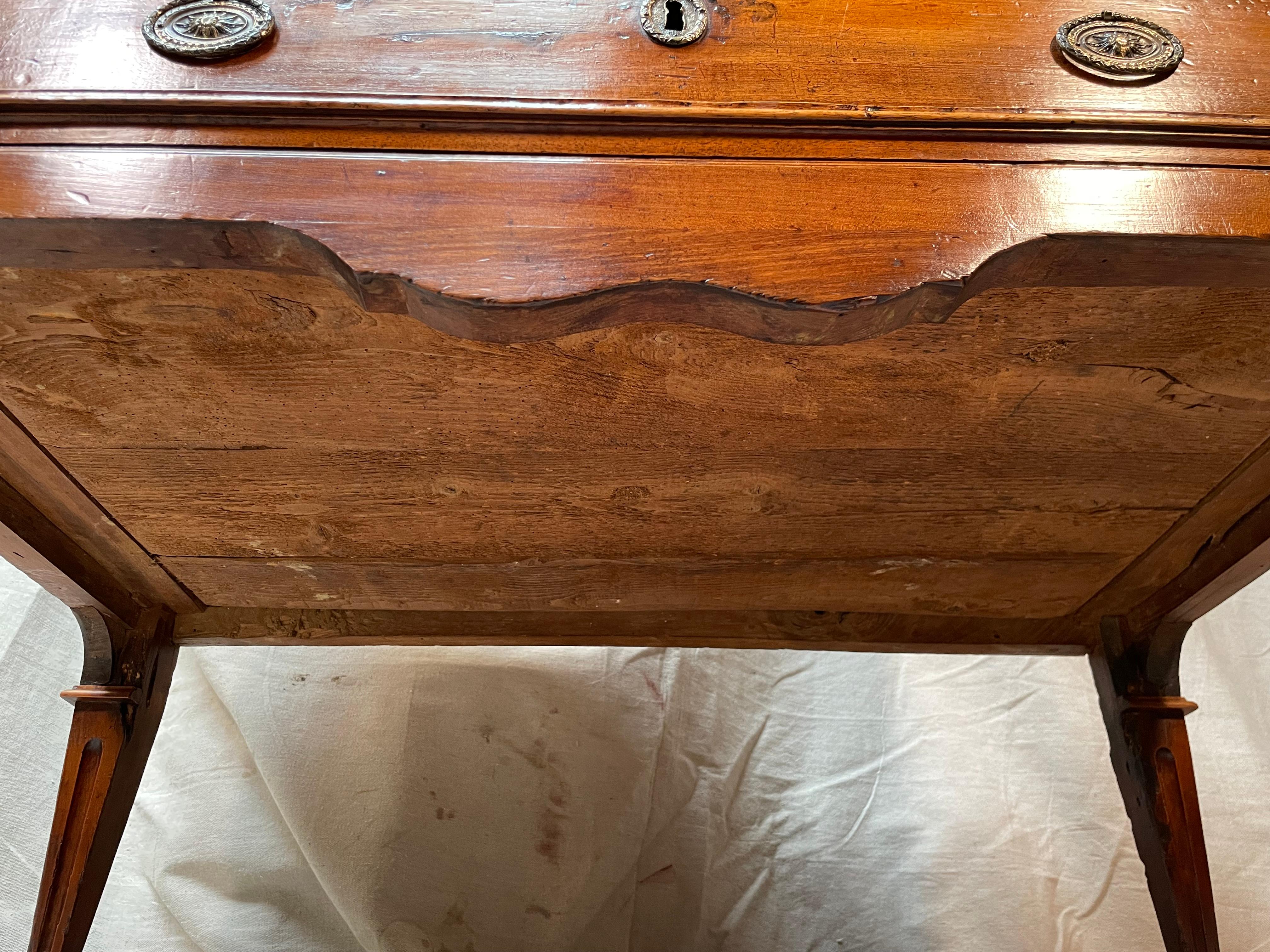 French Fruit Wood Chest of Drawers For Sale 5