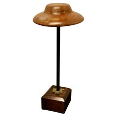 French Fruit Wood Hat Block Milliners Form