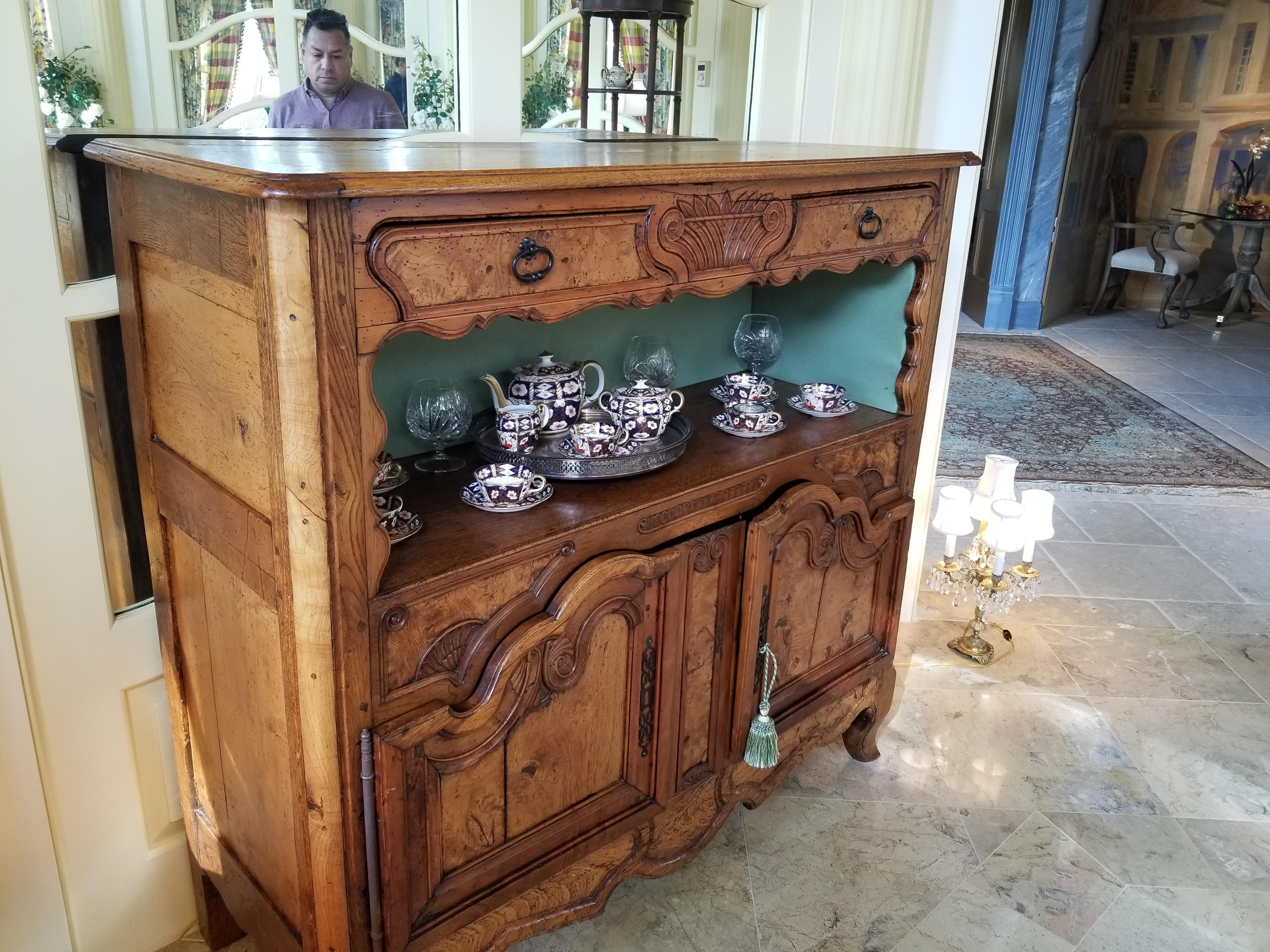 French Fruitwood Buffet or Sideboard, 19th Century For Sale 2