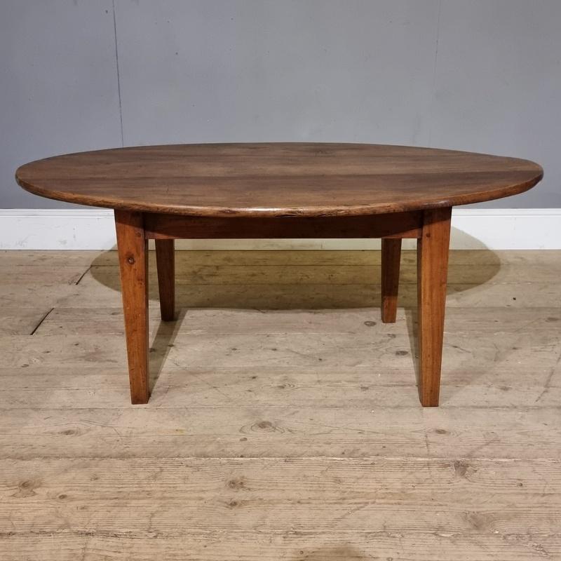 19th Century French Fruitwood Coffee Table For Sale