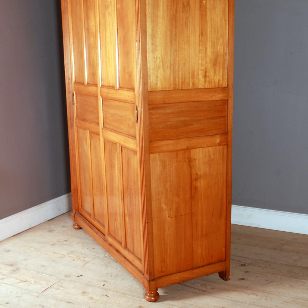 French Fruitwood Housekeepers Cupboard / Linen Press 4