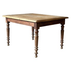 French Fruitwood Kitchen Table