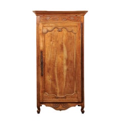 French Fruitwood Louis XV Style  Bonnetiere, Early 19th Century