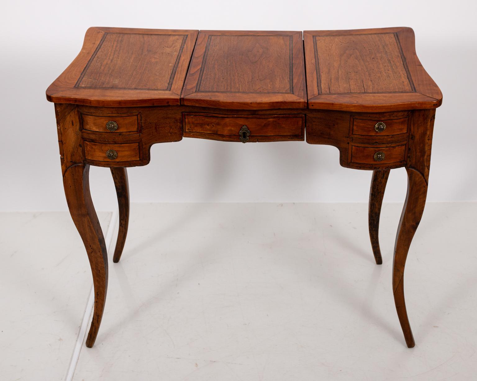 French fruitwood vanity or 