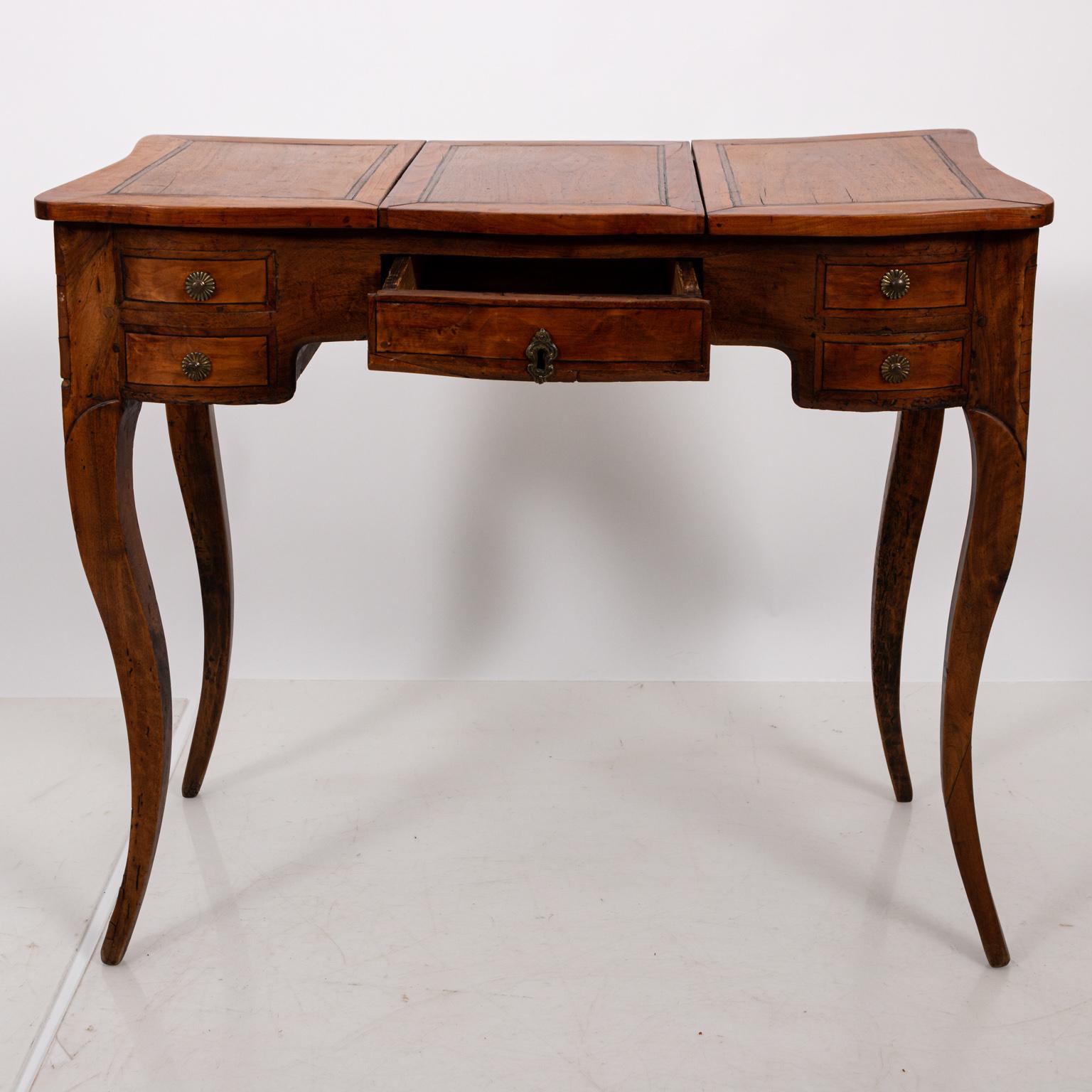 19th Century French Fruitwood Poudreuse