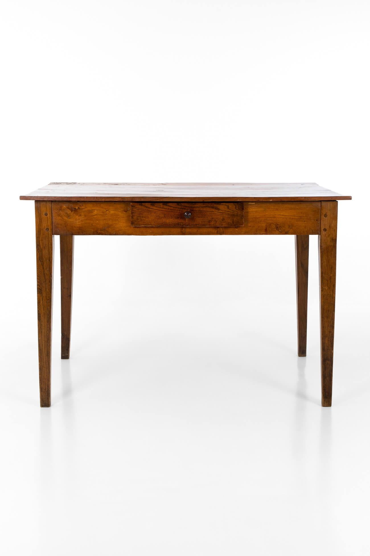 19th Century French Fruitwood Table For Sale
