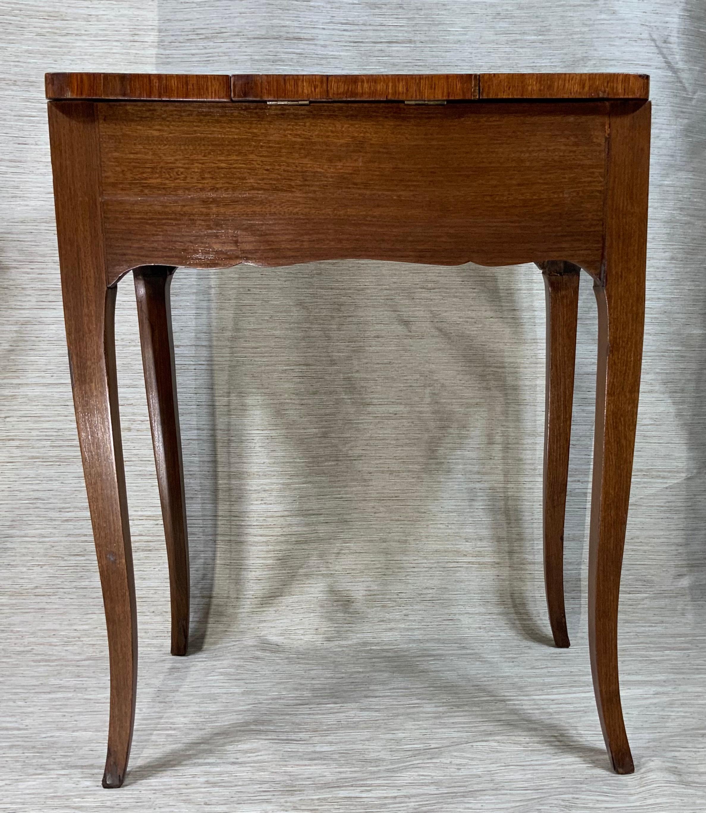 French Fruitwood Vanity Or Dressing Table  3