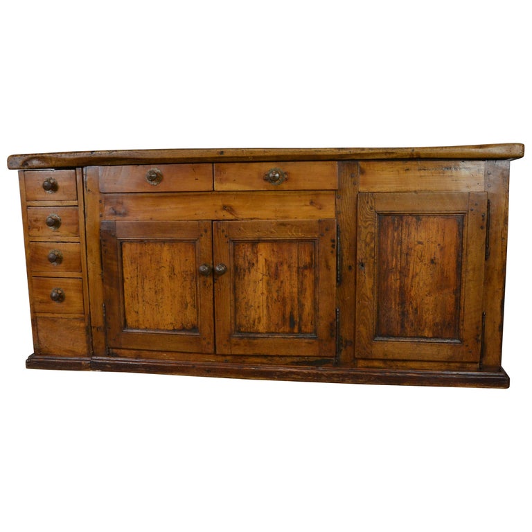French Fruitwood Work Table or Sideboard, circa 1780 For Sale at 1stDibs