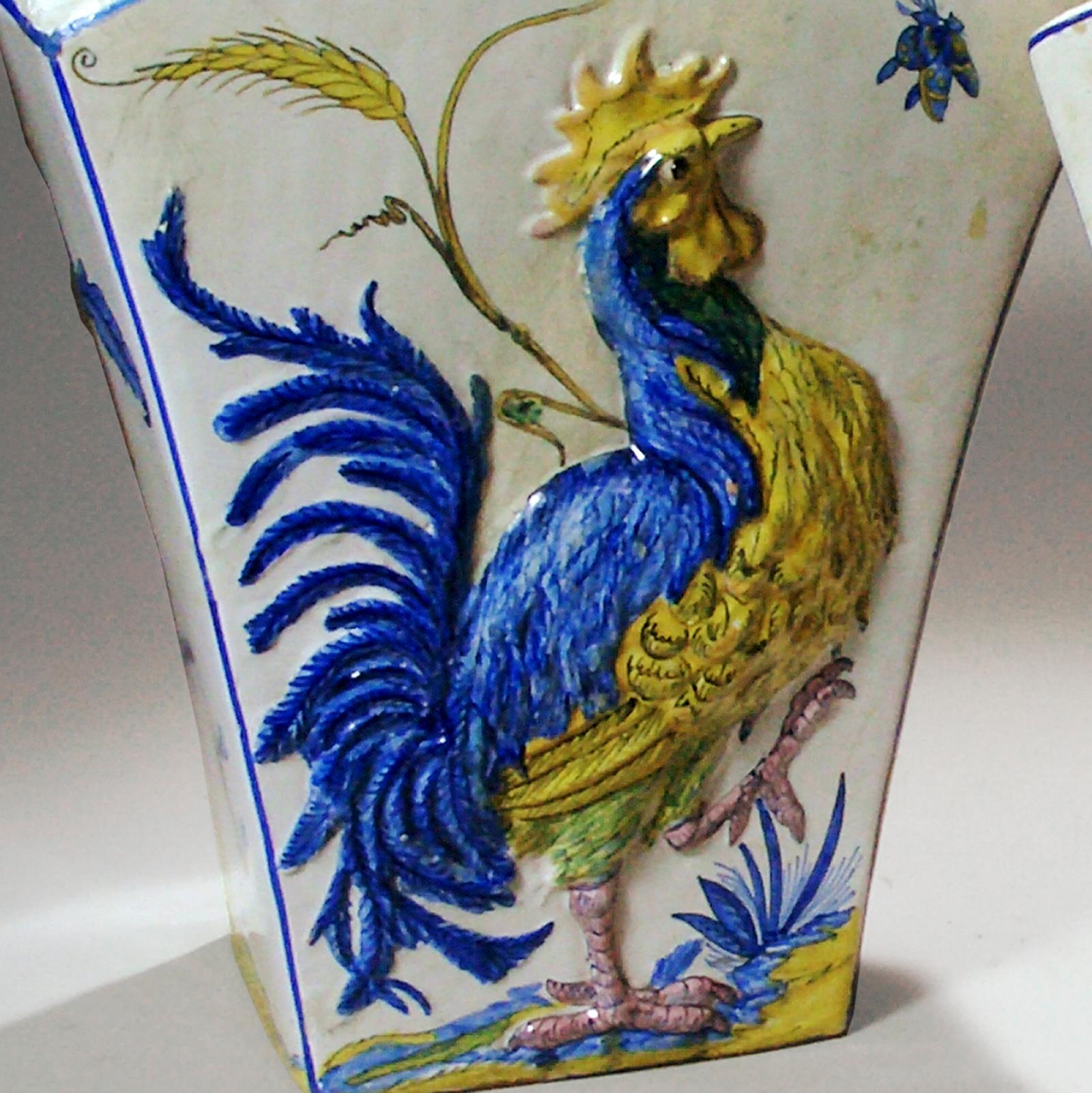 French Galle Vases In Good Condition For Sale In New York, NY