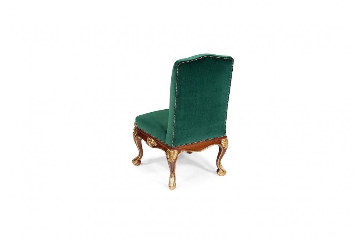 French Galliano Louis XV Desk/Dining Chair, 20th Century For Sale 6