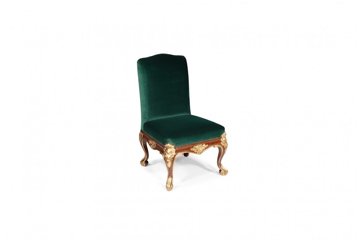 French Galliano Louis XV Desk/Dining Chair, 20th Century For Sale 3