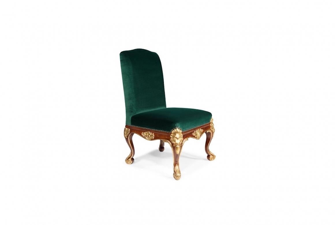 French Galliano Louis XV Desk/Dining Chair, 20th Century For Sale 5