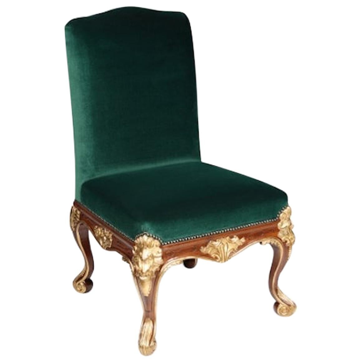 French Galliano Louis XV Desk/Dining Chair, 20th Century For Sale
