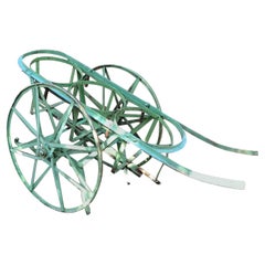 French Garden Cart Antique Florist Wagon Flower Market Wagon