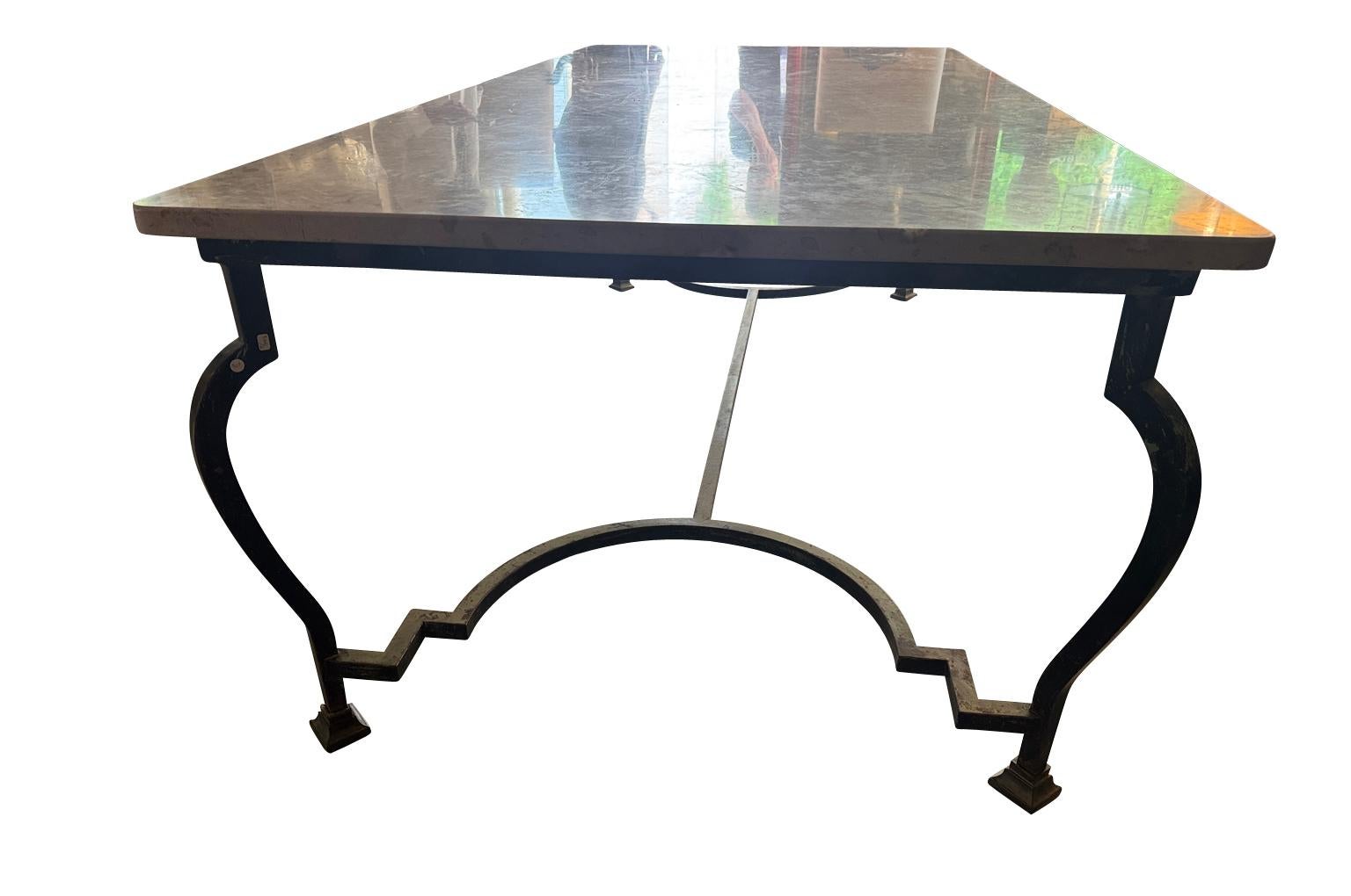 20ième siècle Table de salle à manger à la française en vente