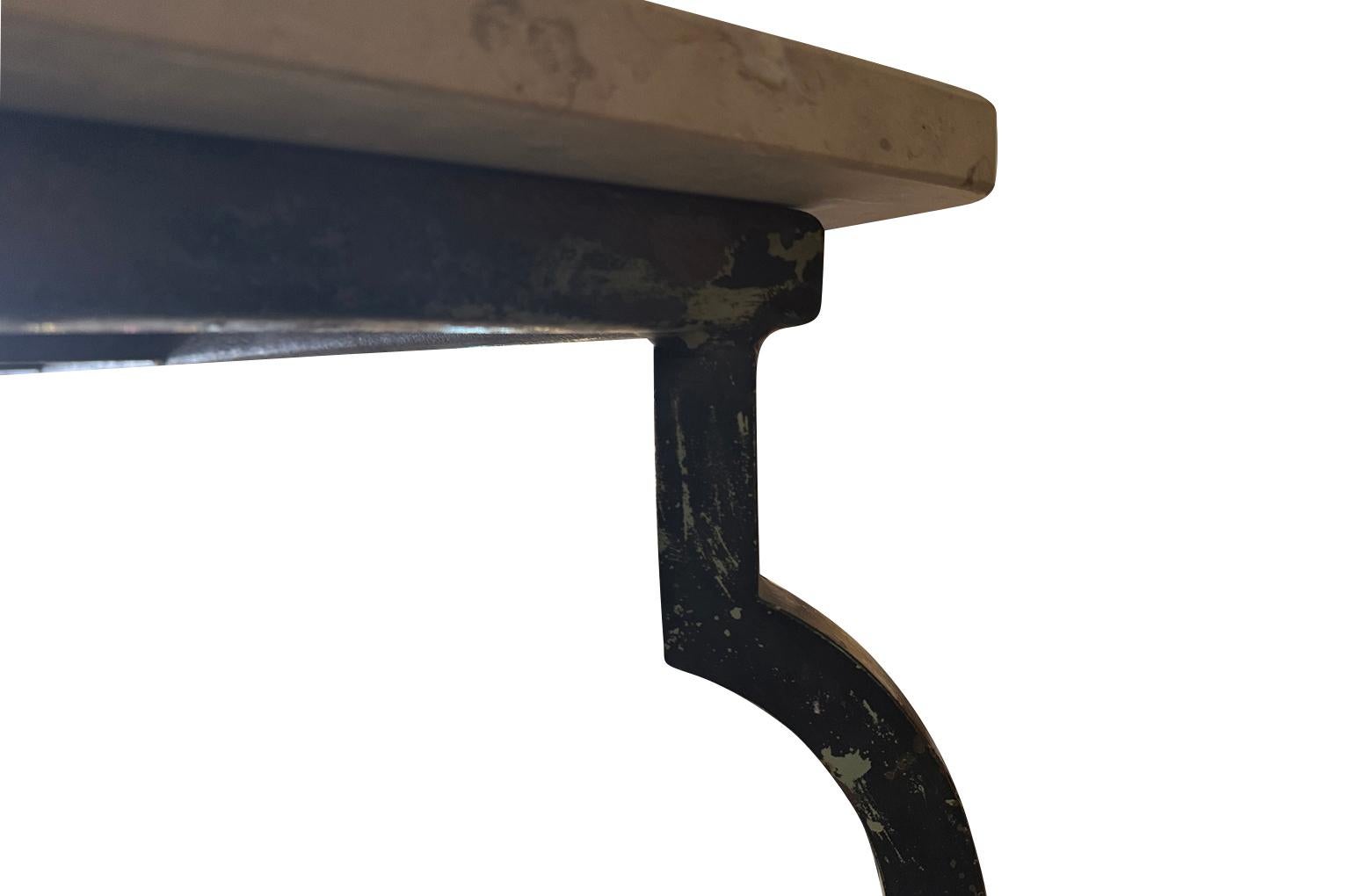 Fer Table de salle à manger à la française en vente