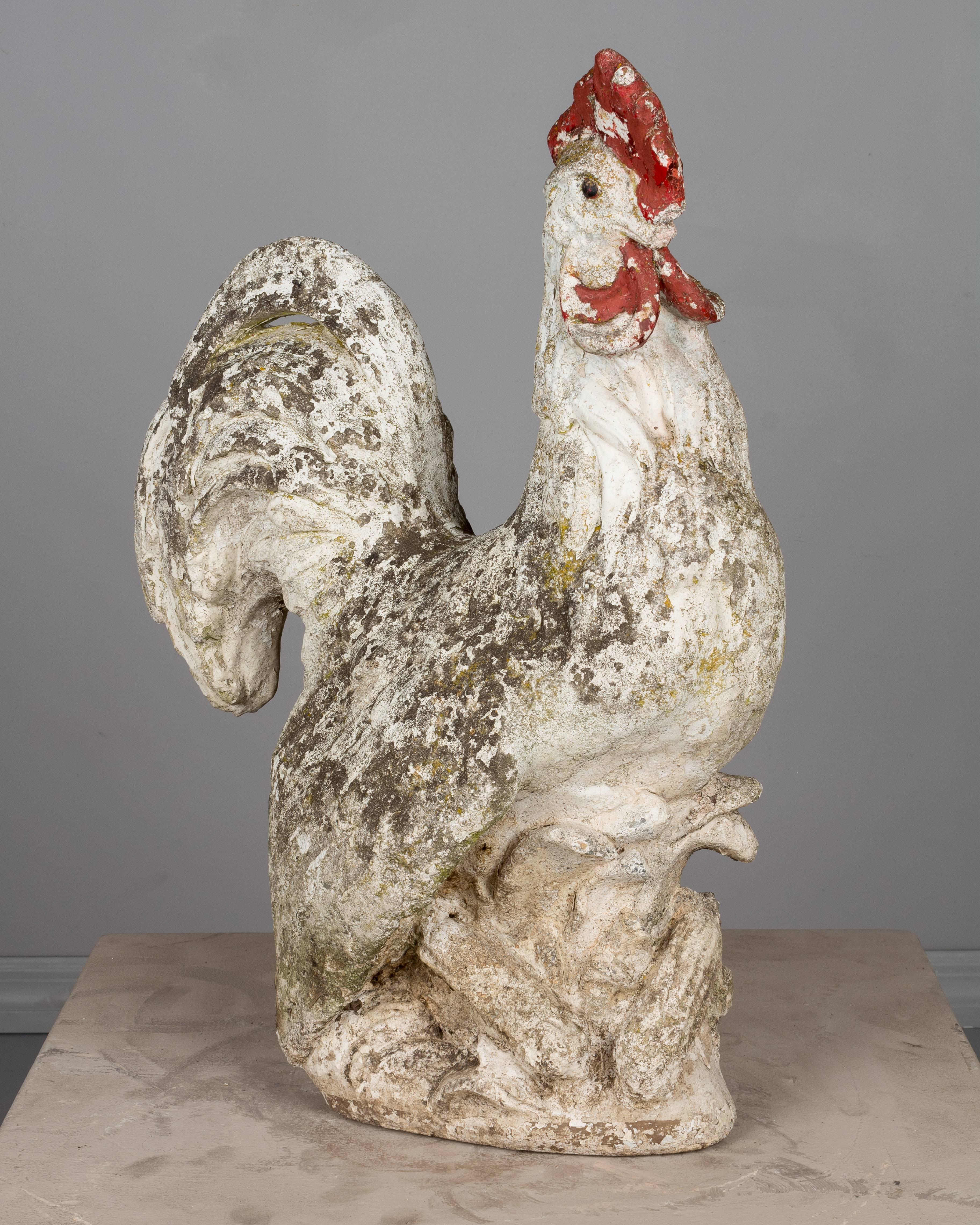 Country French Garden Rooster