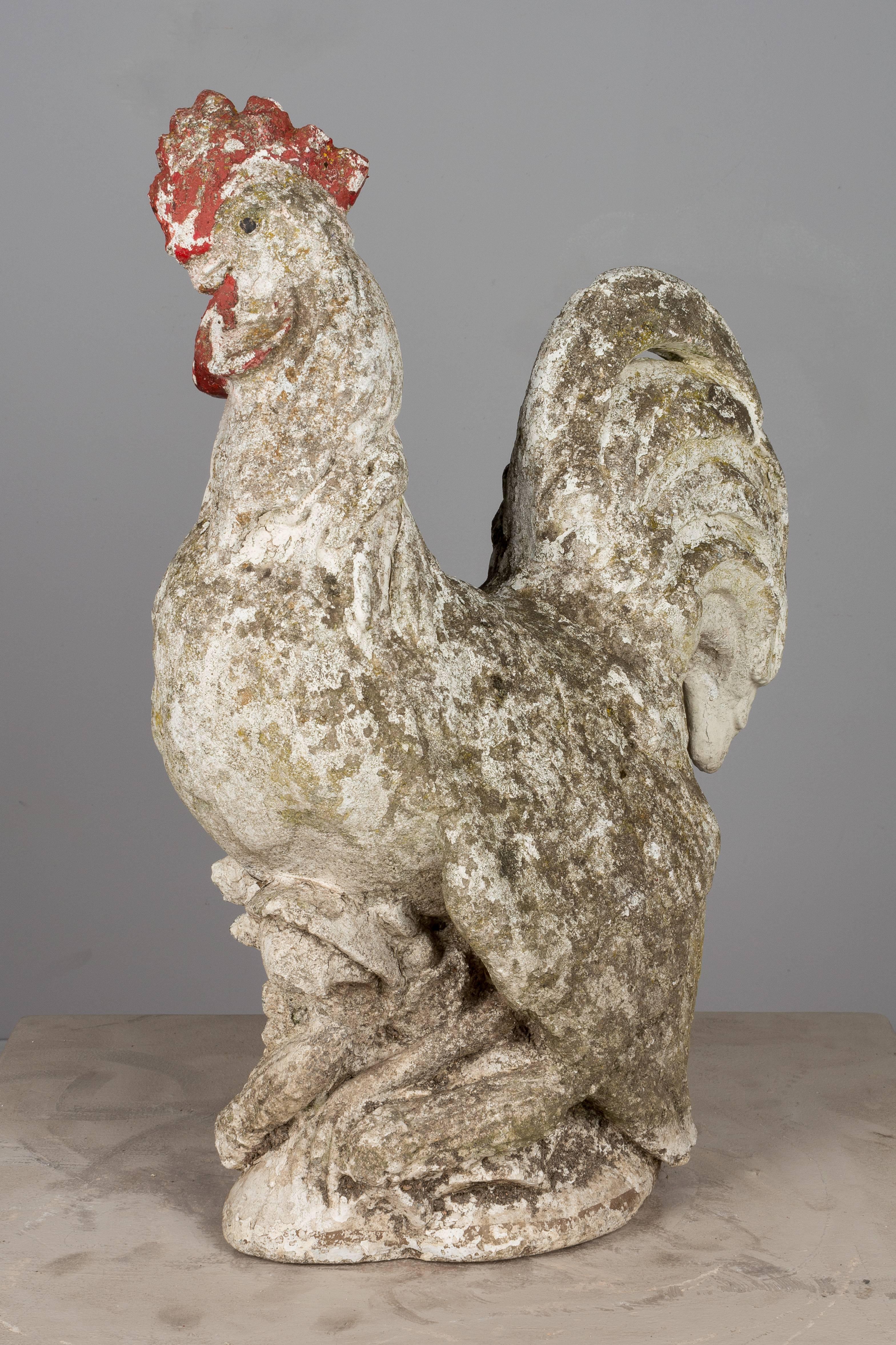 20th Century French Garden Rooster