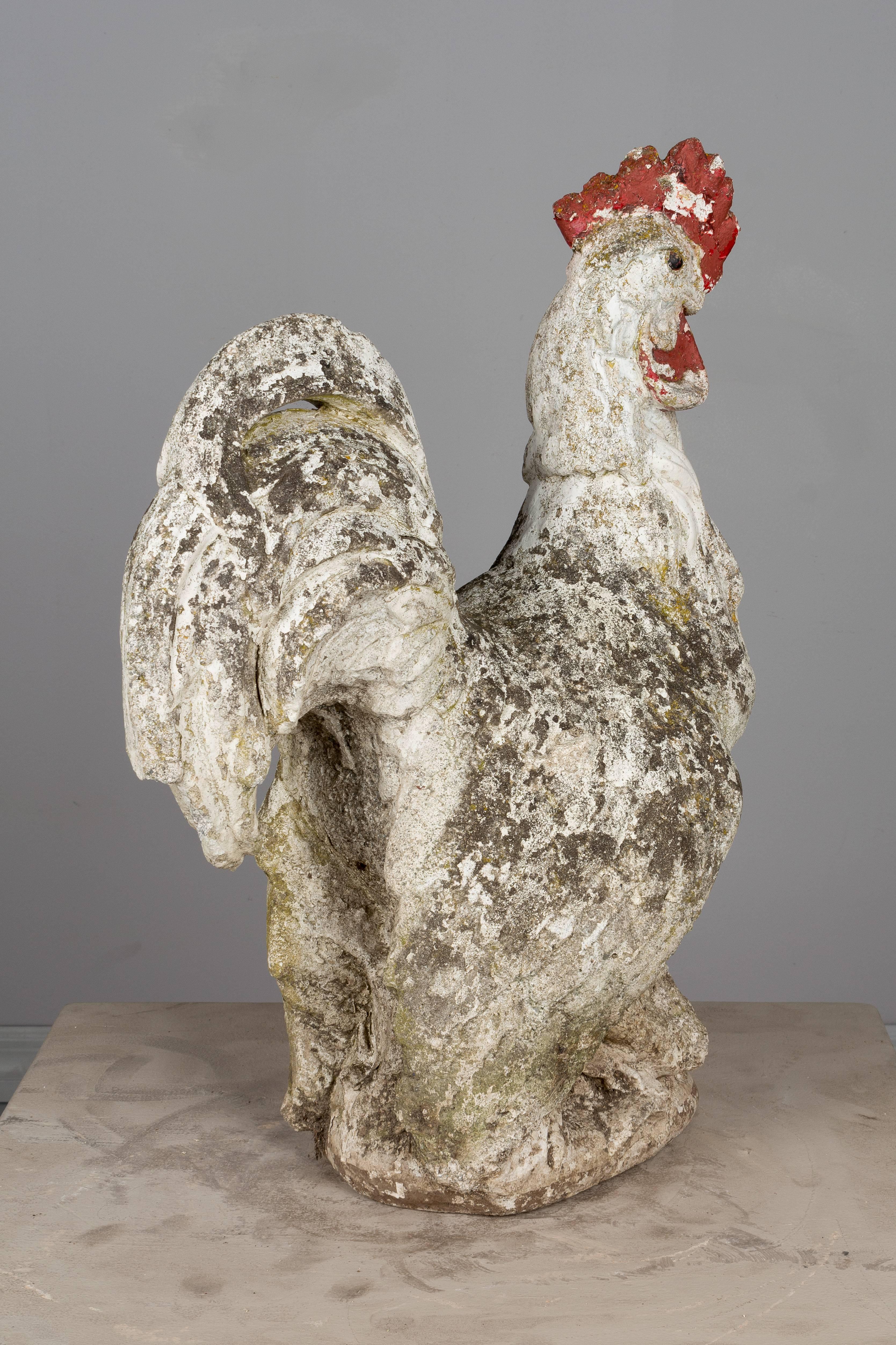 French Garden Rooster 3