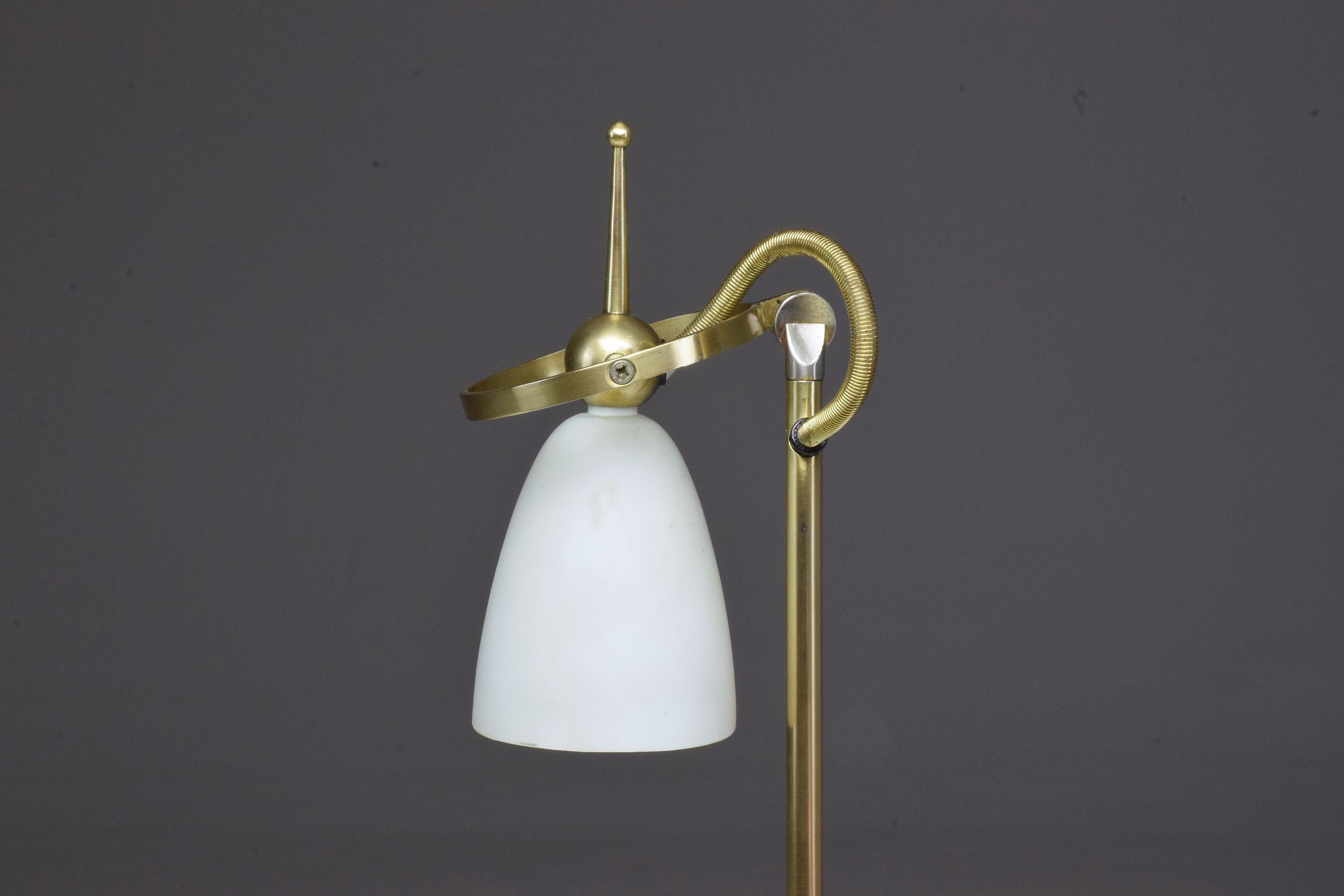 20th Century Vintage Brass Table or Desk Lamp, 1980s 1