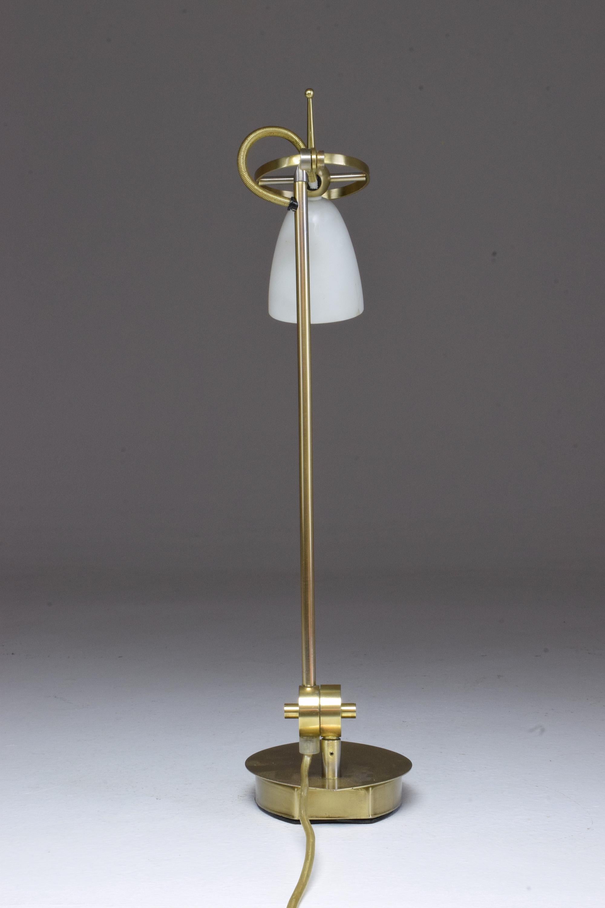 20th Century Vintage Brass Table or Desk Lamp, 1980s 6