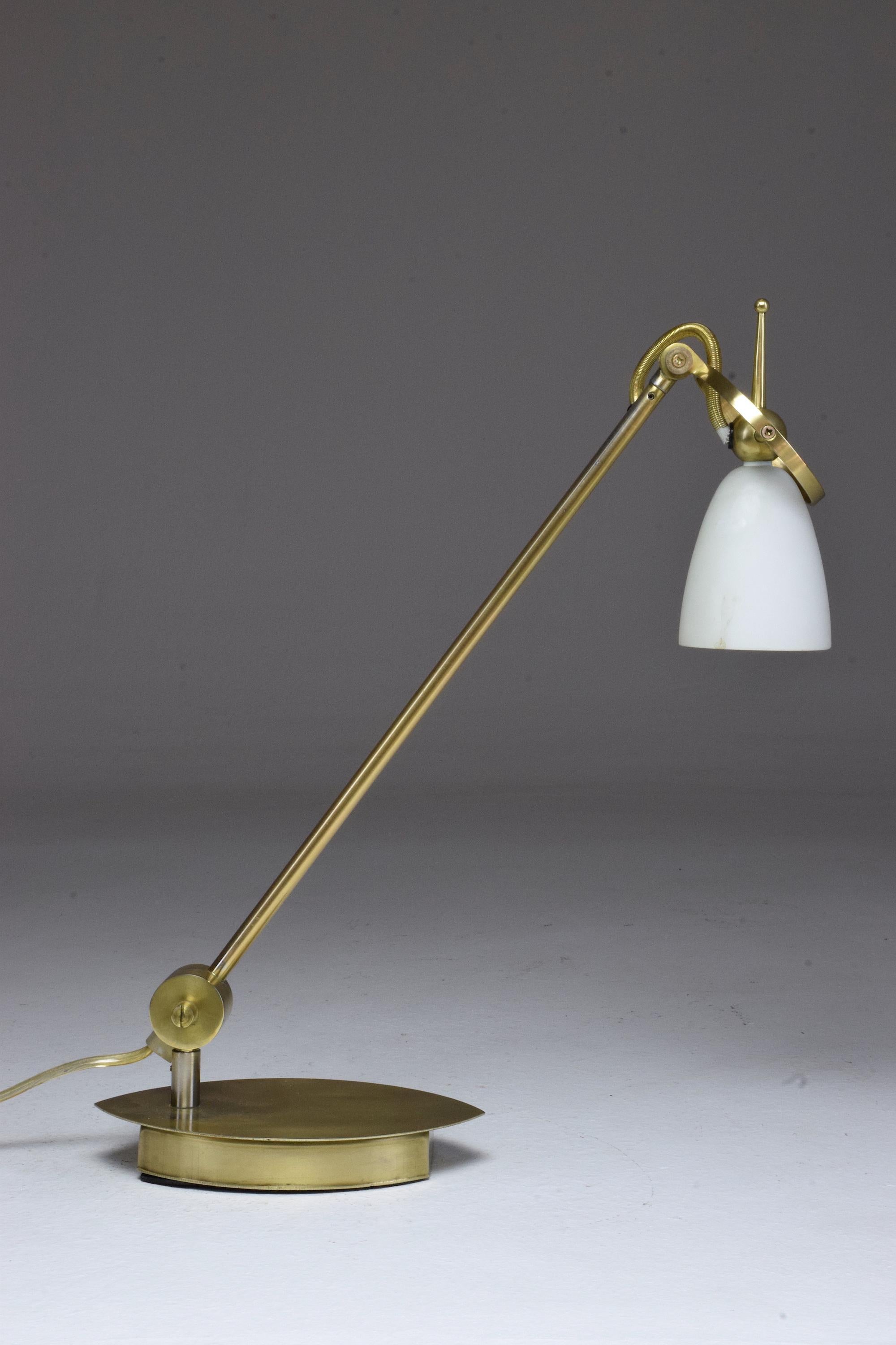 20th Century Vintage Brass Table or Desk Lamp, 1980s 7