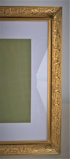 French Gilded Bronze Picture Frame