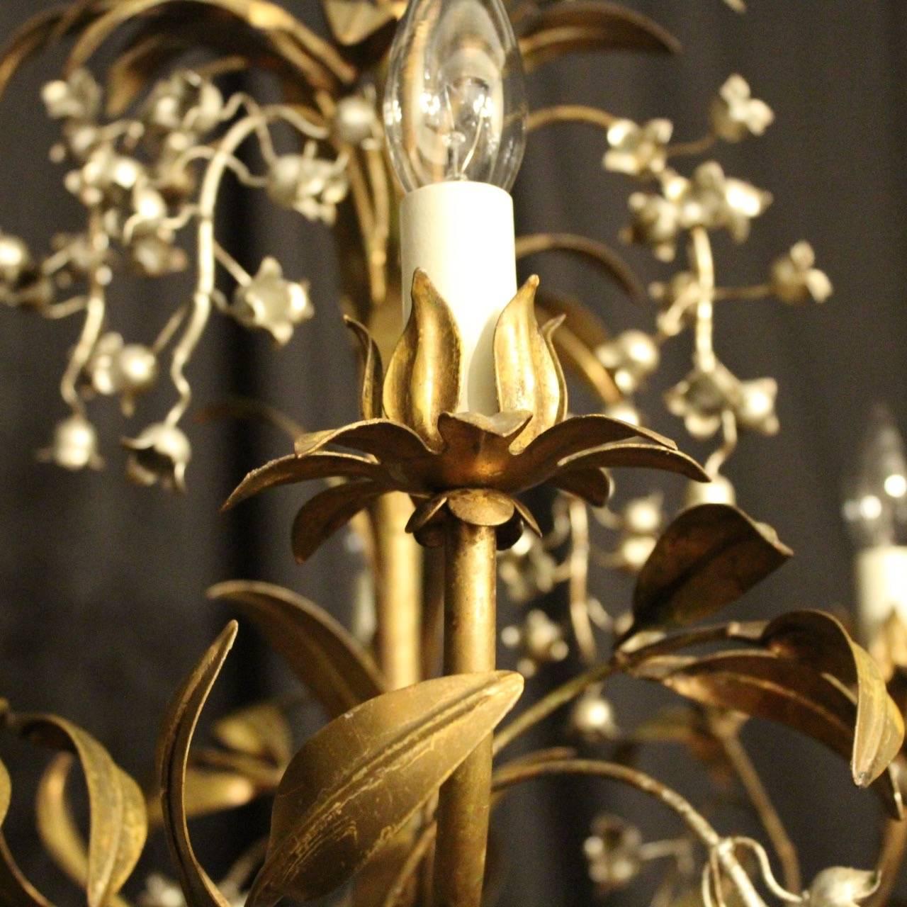 french lily chandelier
